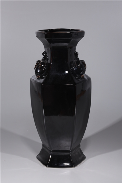 Chinese black glazed porcelain