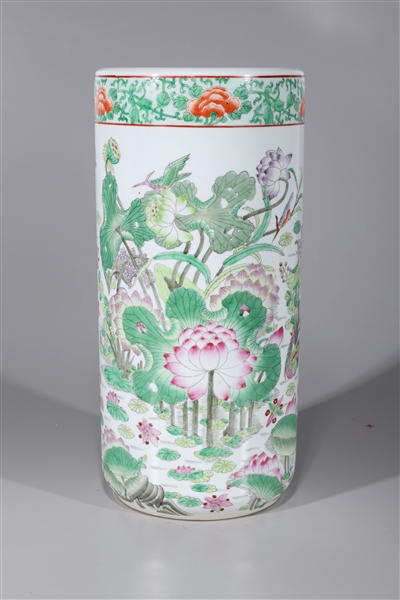 Chinese famille rose enameled porcelain