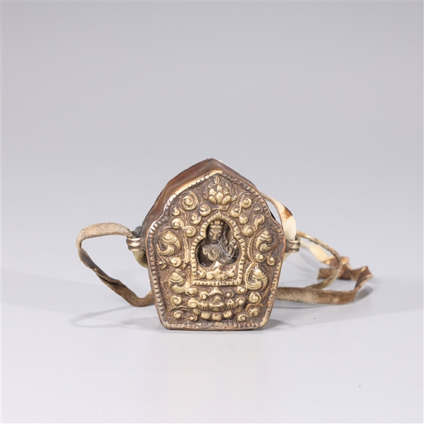 Sino-Tibetan gilt copper traveling