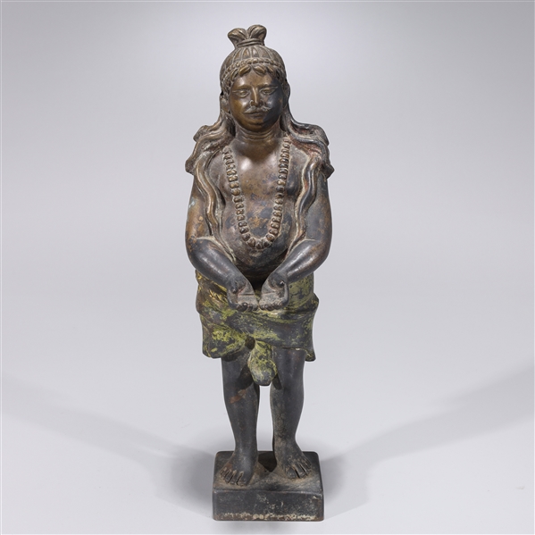Antique Indian circa 1900 bronze 2ad6e9