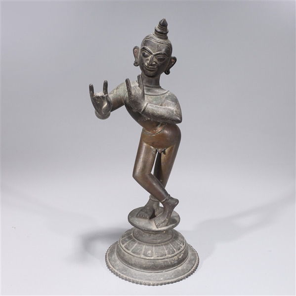 Antique Indian circa 1900 bronze 2ad6ee