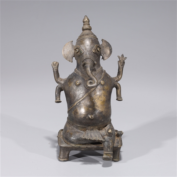 Antique and unusual bronze Ganesha 2ad705