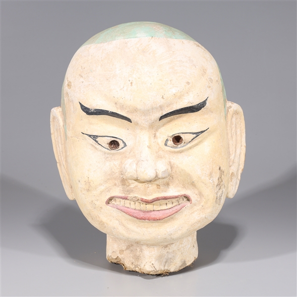 Large Chinese ceramic polychrome