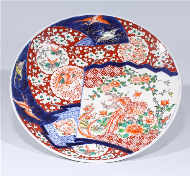 Large antique Japanese Imari dish 2ad739