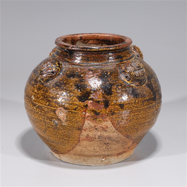 Chinese Yuan dynasty glazed jar 2ad74e