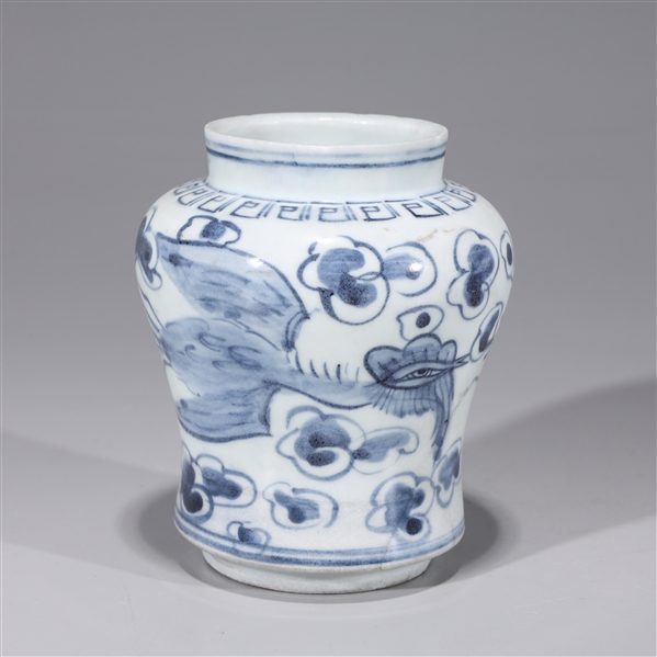 Korean blue and white porcelain