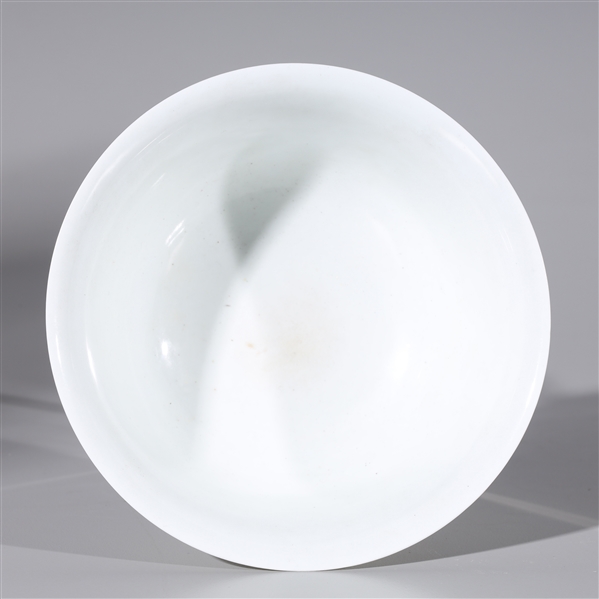 Chinese white glaze porcelain bowl