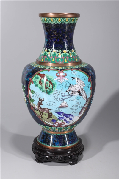 Chinese cloisonne enameled vase 2ad7de