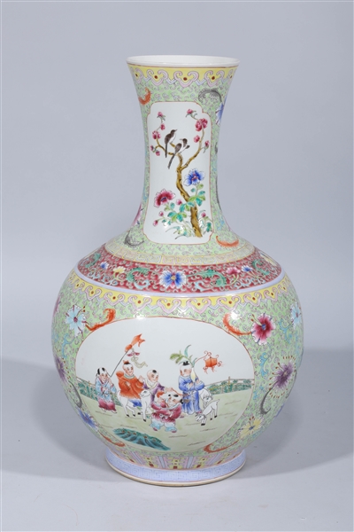 Large Chinese porcelain famille