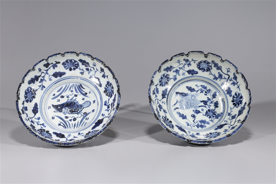 Two Chinese blue and white porcelain 2ad871