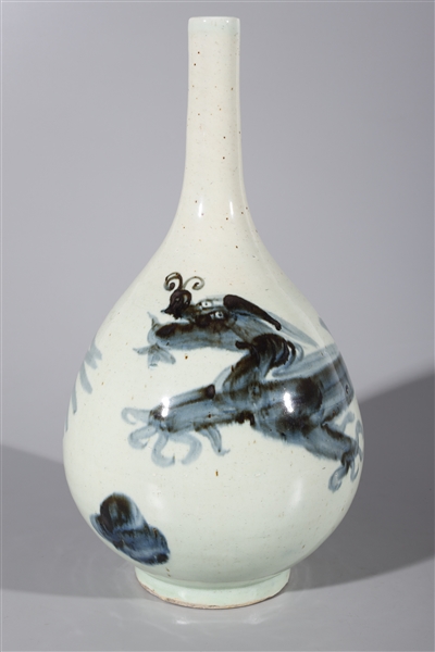 Chinese porcelain bottle vase with