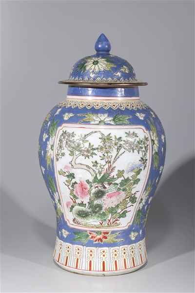 Large Chinese famille rose porcelain