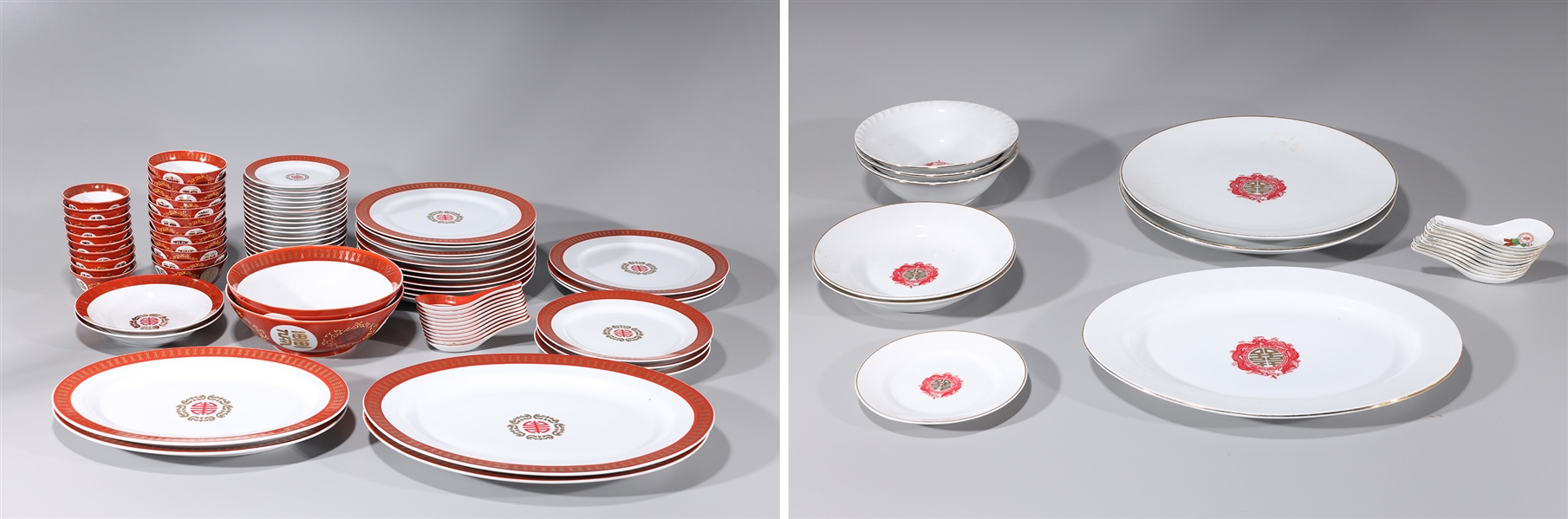 Set of Taiwanese dinnerware including 2ad87d