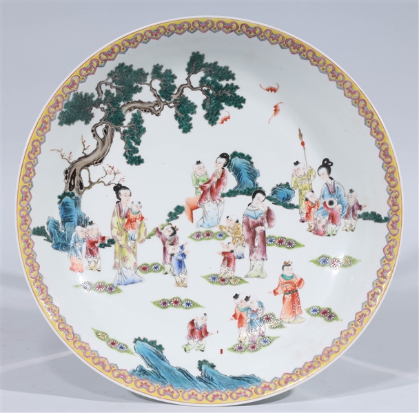 Chinese enameled porcelain famille 2ad888