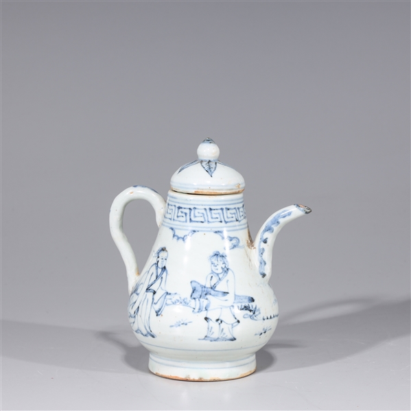 Chinese Ming style blue and white