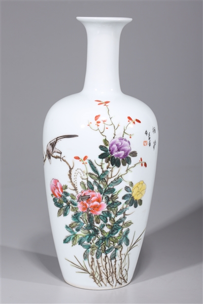 Chinese enameled porcelain famille