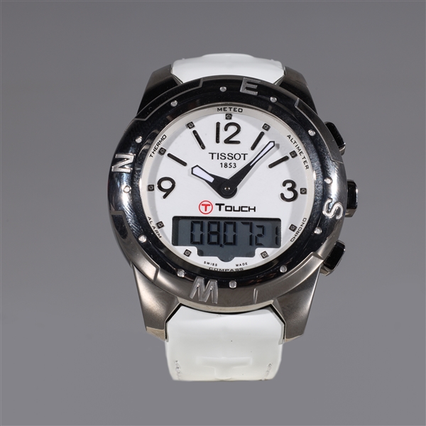 Tissot T-Touch II wristwatch; titanium