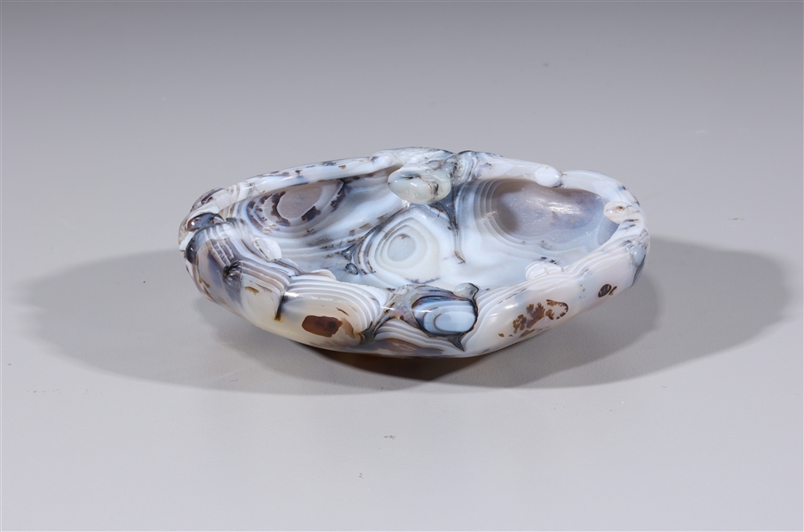 Chinese carved agate brushwasher 2ad985