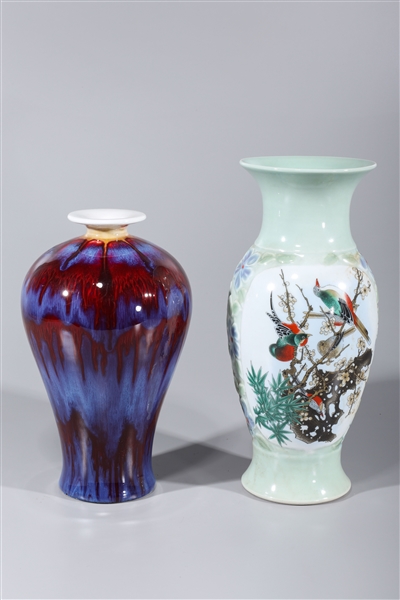 Two Chinese porcelain vases including  2ad98b