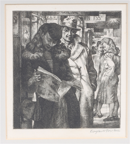 Etching, 1948, 162x147 mm; depicting