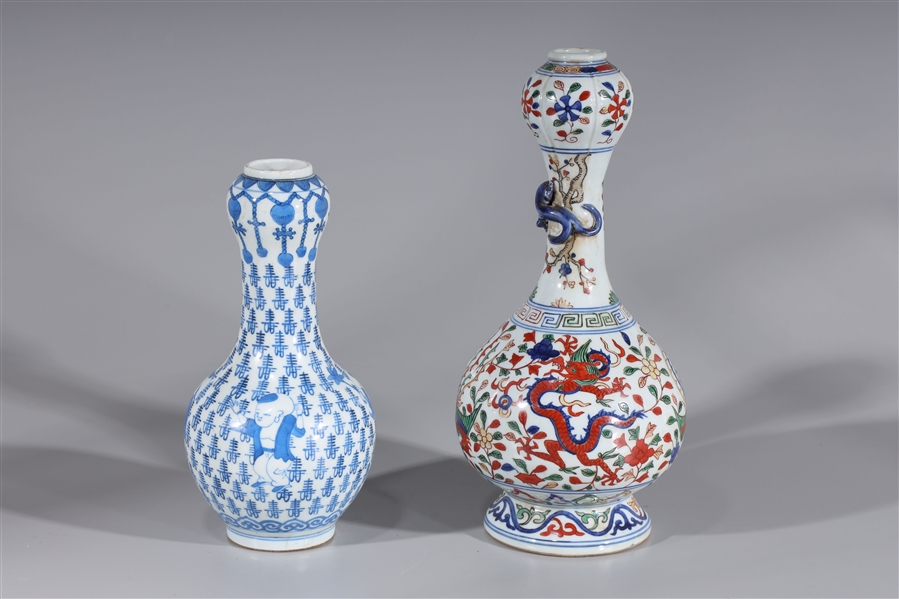Two enameled Chinese Porcelain