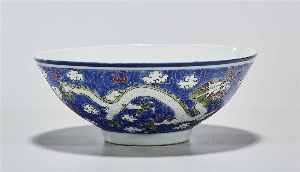 Chinese enameled porcelain bowl;