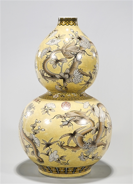 Chinese enameled porcelain double 2ad9fa