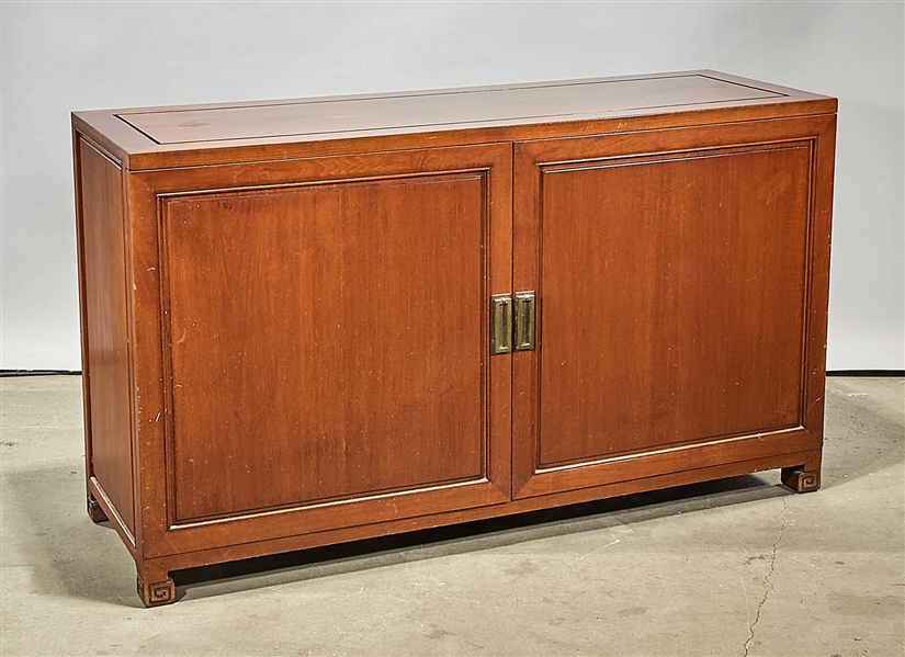 Chinese-style low cabinet; with
