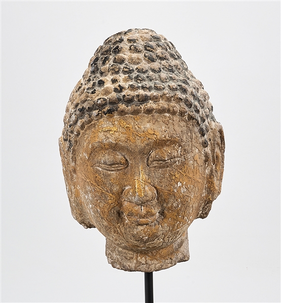 Chinese carved stone Buddha; 8
