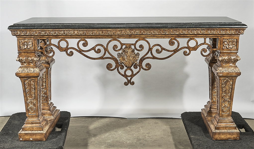 European style console table imitation 2ada3b