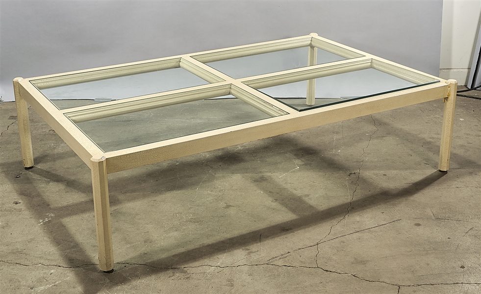 Contemporary coffee table with