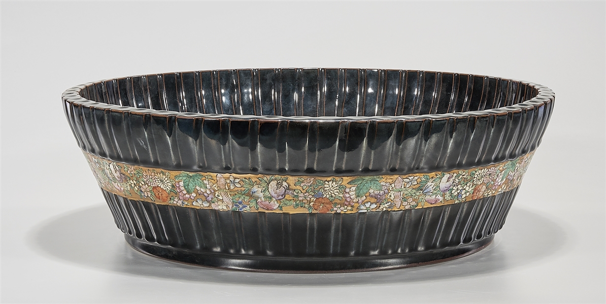 Chinese black glazed porcelain
