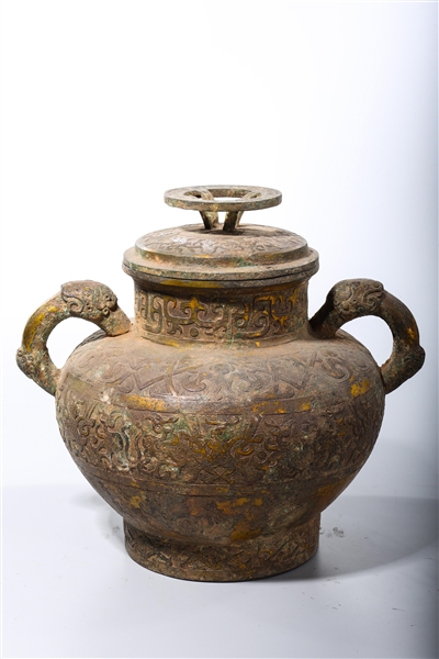 Chinese archaistic bronze covered