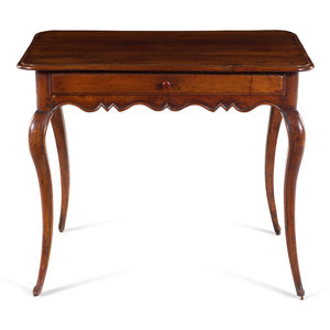 A French Provincial Walnut Table