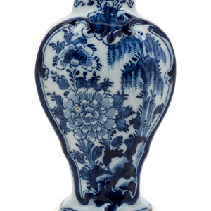 A Delft Tin-Glazed and Painted