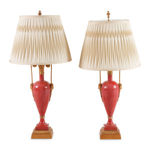 A Pair of Neoclassical Style Gilt