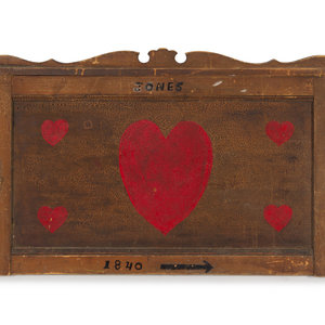 A Federal Carved and Heart Decorated 2adb58
