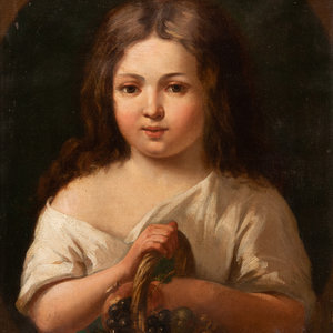 Artist Unknown, 19th Century
Girl