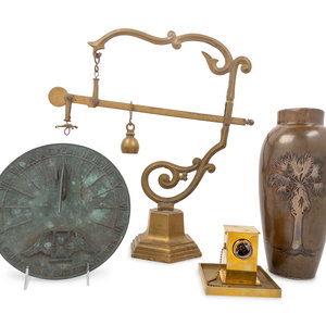 A Collection of Metal Decorative