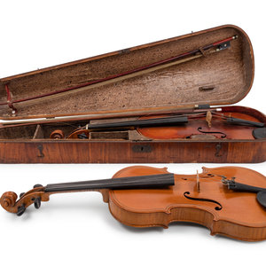 Two Continental Violins one set 2adbdc