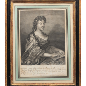Francois Chereau (French, 1680-1729)
Elizabeth