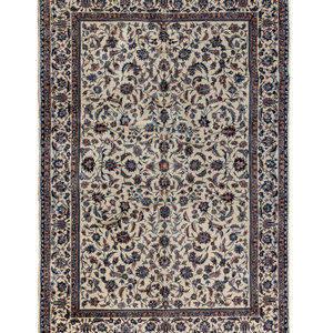 A Kashan Wool Rug Second Half 20th 2adccc