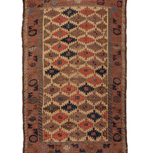A Baluch Wool Rug
Late 19th Century
4