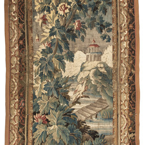A Continental Wool Tapestry Panel
17th/18th