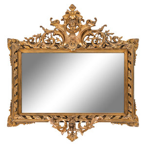 An Italian Giltwood Mirror 20th 2ade2b