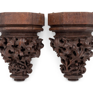 A Pair of Renaissance Revival Carved 2ade6d