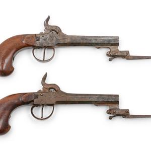 A Pair of Dueling Pistols 19th 2adeaf