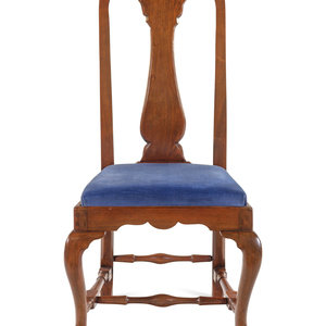 A Queen Anne Walnut Side Chair New 2adf55