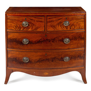 A Regency Mahogany Chest of Drawers Early 2adf87