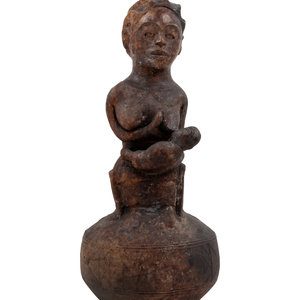 A Hemba Terracotta Maternity Figure Democratic 2ae05b
